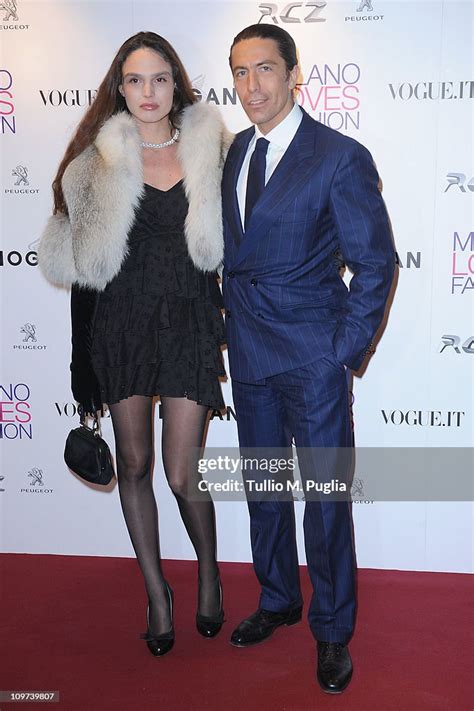 Federica Leone and Luca Panerai attend the Duran .